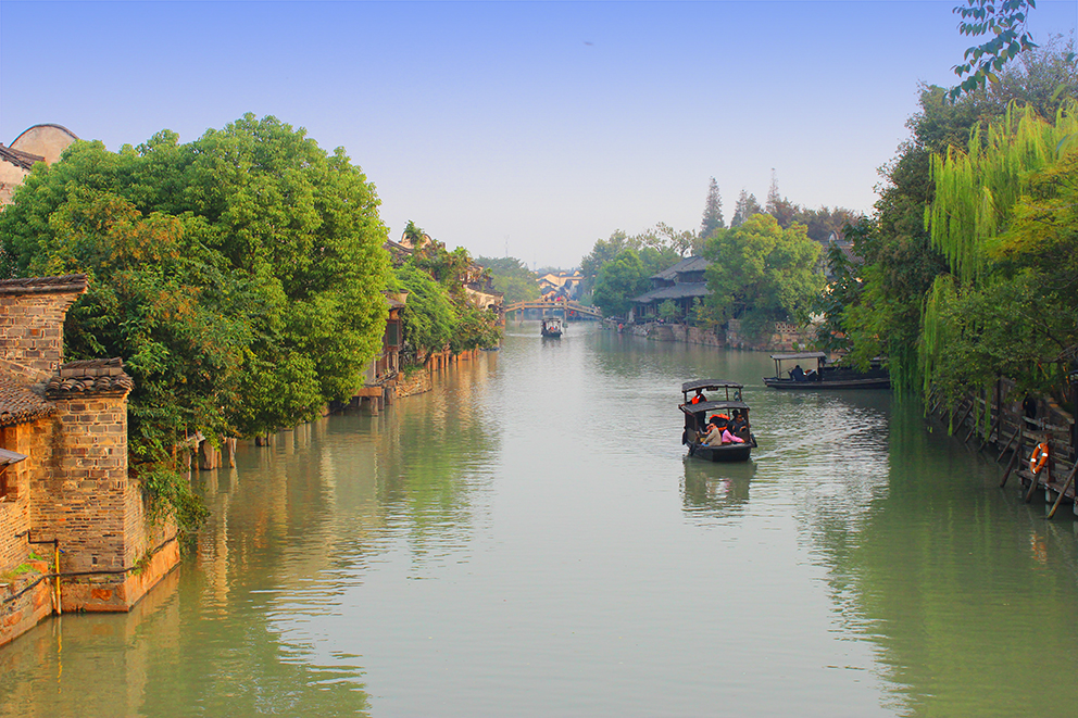 【悅色江南】真江南、夜宿禪意小鎮(zhèn)拈花灣、觀(guān)上海夜景、 賞宋城千古情2飛6日
